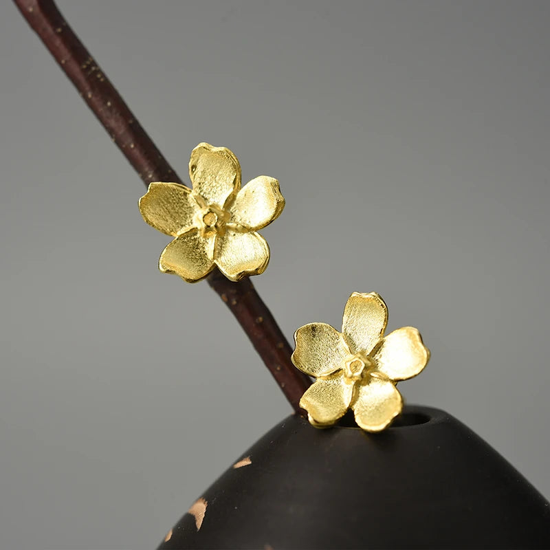 Forget Me Not Stud Earrings