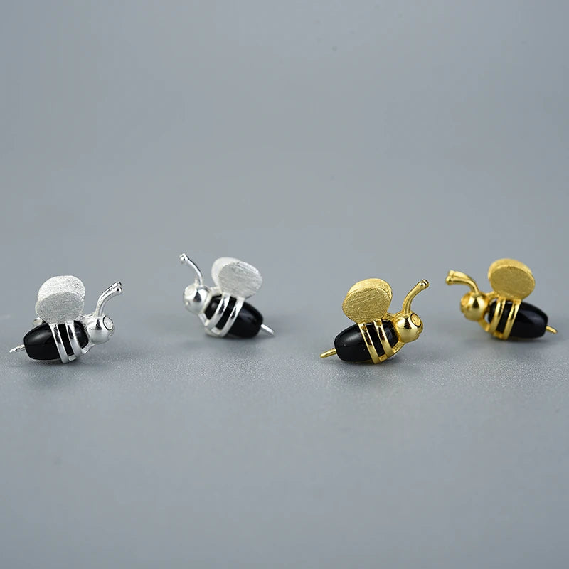 Honey Bee Stud Earrings