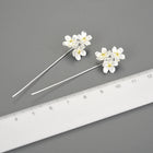 Forget Me Not Triple Drop Earrings