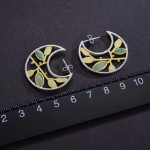 Autumn Breeze Hoop Earrings