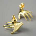Moon Catcher Stud Earrings