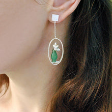 Lotus Whispers Vase Earrings