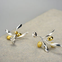 Golden Olives Earrings