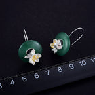 Jade Lotus Whispers Earrings