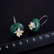 Jade Lotus Whispers Earrings