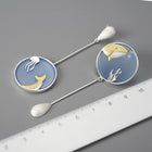 Mysteries Of The Deep Agate Drop Earrings