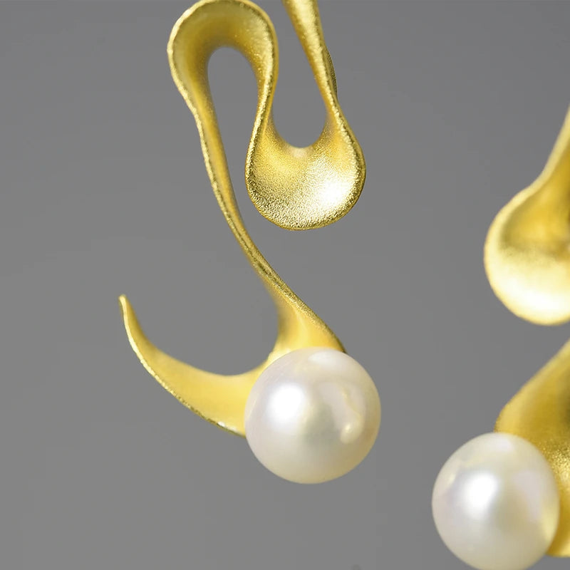 Rolling Tides Drop Earrings
