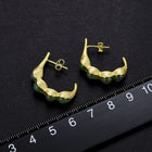 Peapod Aventurine Earrings