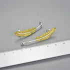 Lucky Goose Feather Earrings