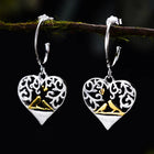 Birds in Love Drop Earrings