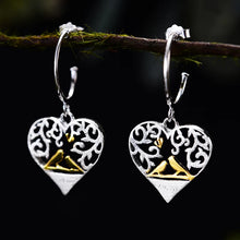 Birds in Love Drop Earrings