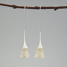 Tulip Of The Valley Long Earrings
