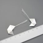 Minimalist Origami Dangle Earrings