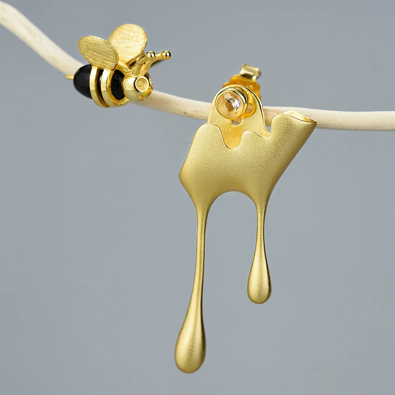 Of Bees And Honey Stud Earrings Set
