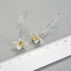 Alluring Freesia Flower Drop Earrings