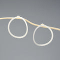 Minimalist Irregular Hoop Earrings