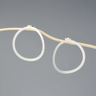 Minimalist Irregular Hoop Earrings