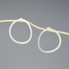 Minimalist Irregular Hoop Earrings