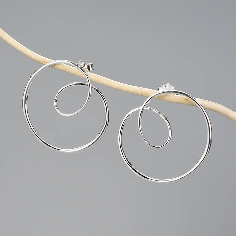 Whole Spiral Earrings
