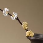 Delicate Phalaenopsis Flower Stud Earrings
