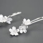 Forget Me Not Blossom Dangle Earrings