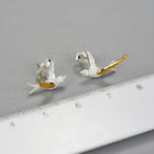 Small Flying Swallow Stud Earrings