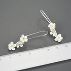 Forget Me Not Blossom Dangle Earrings