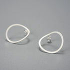 Minimalist Irregular Hoop Earrings