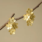 Forget Me Not Blossom Stud Earrings