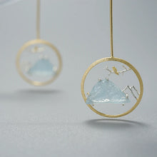 Bluebird of Icy Mountains Earrings