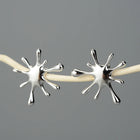 A Splash of Gold Stud Earrings
