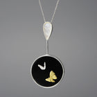 Agate Butterfly Necklace