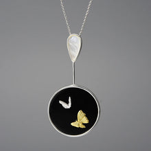 Agate Butterfly Necklace