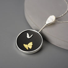 Agate Butterfly Necklace