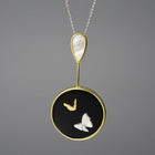 Agate Butterfly Necklace