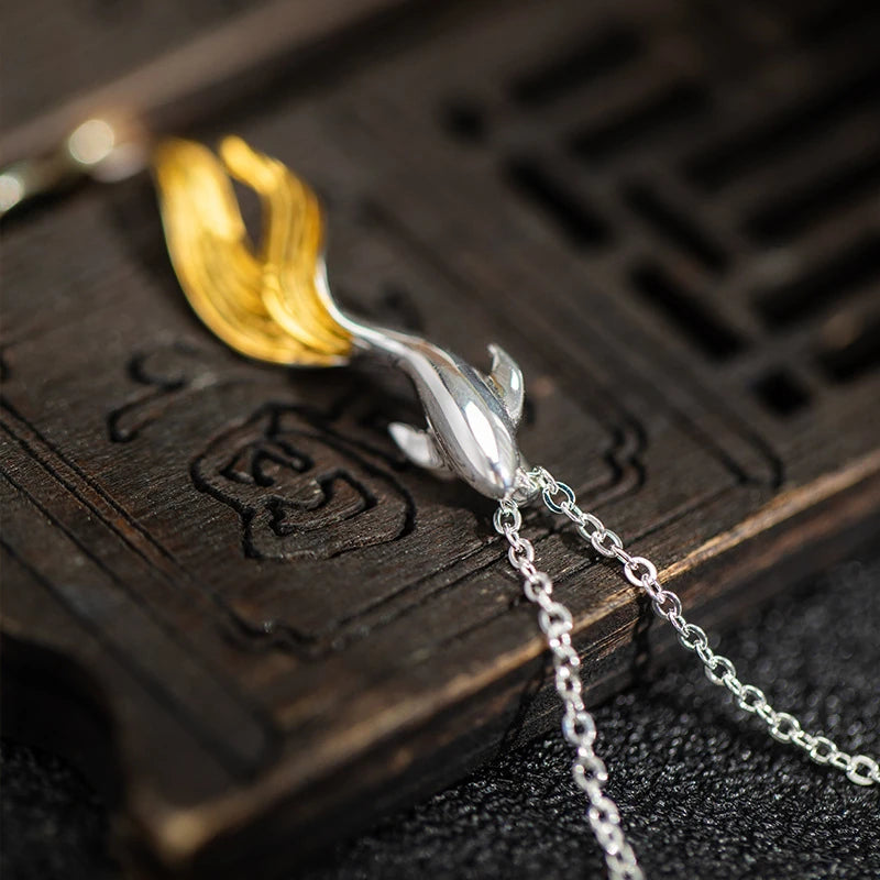Lucky Koi Fish Necklace