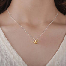 Delicate Small Swallow Necklace