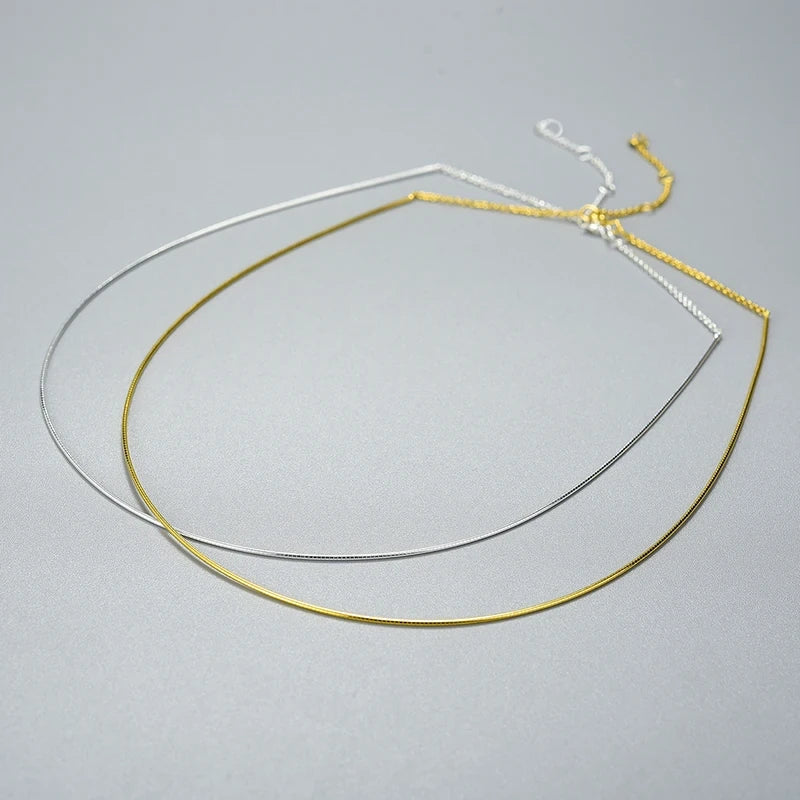 A Thread of Silk Necklace