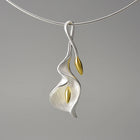 Calla Lily Flower Necklace