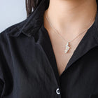 Forget Me Not Cascading Necklace