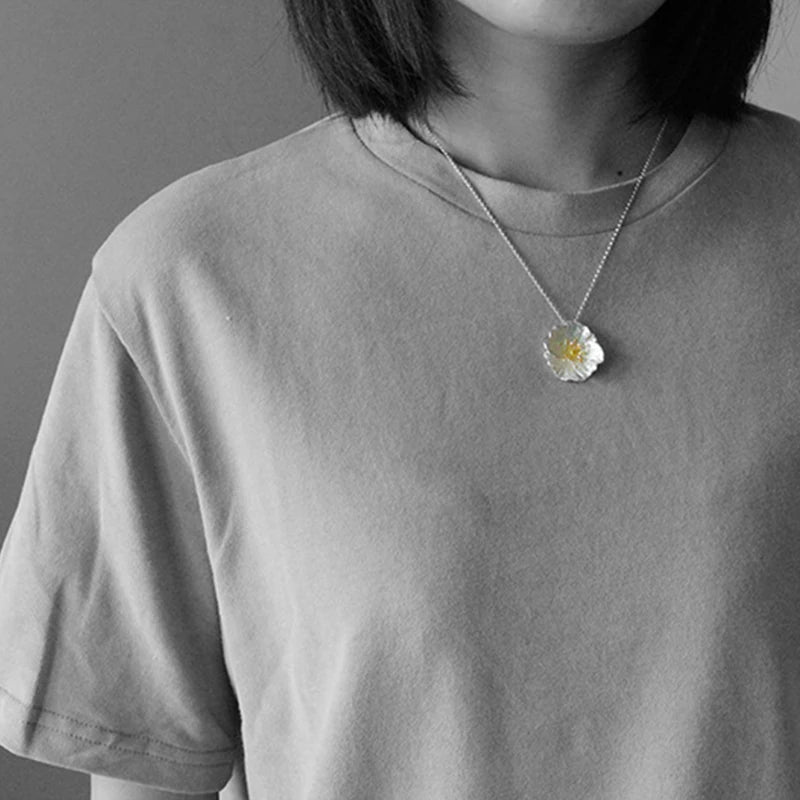 Poppy Bloom Necklace