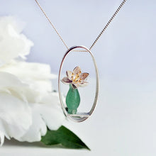 Lotus Whispers Vase Necklace