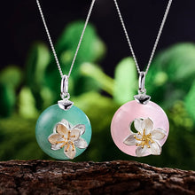 Jade Lotus Whispers Necklace