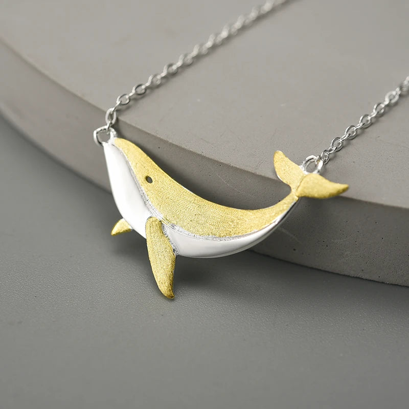 Noble Whale Necklace
