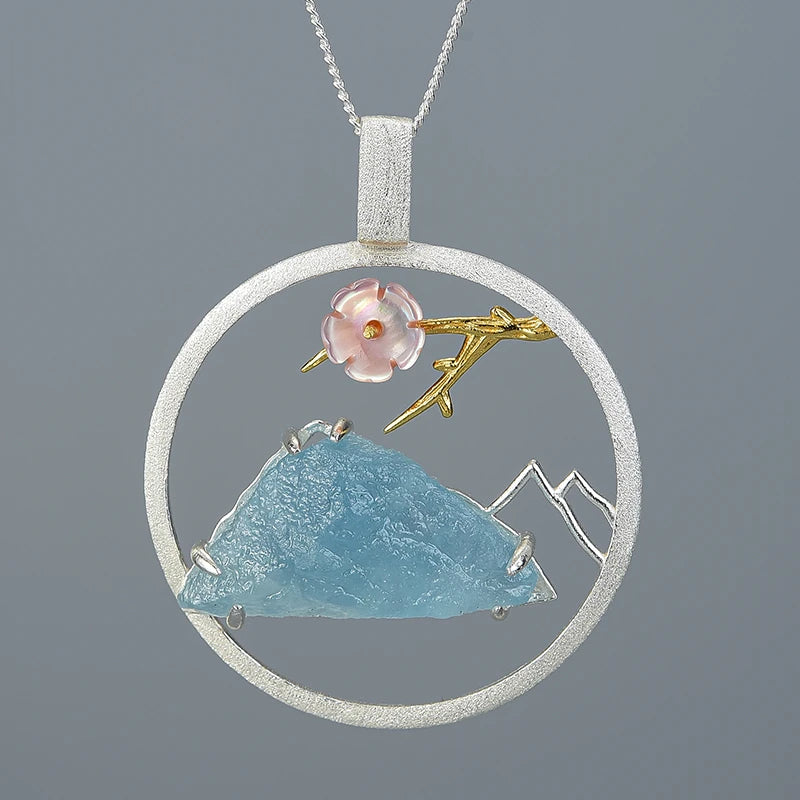 Icy Mountains Necklace