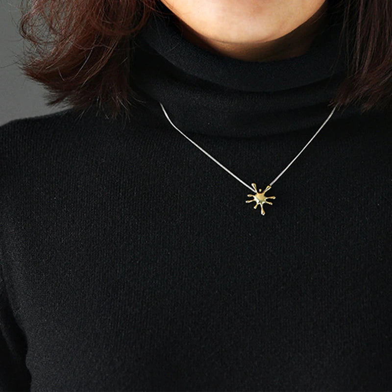 A Splash of Gold Necklace