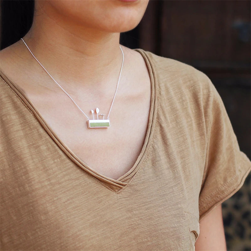 Little Garden Colored Necklace