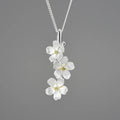Forget Me Not Cascading Necklace
