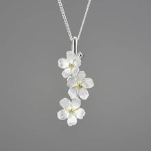 Forget Me Not Cascading Necklace