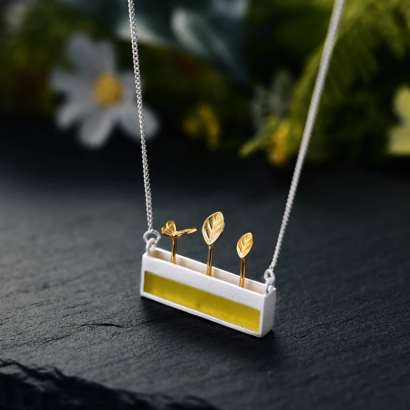 Little Garden Colored Necklace